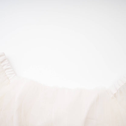 Genoveffa white flower strap mini dress