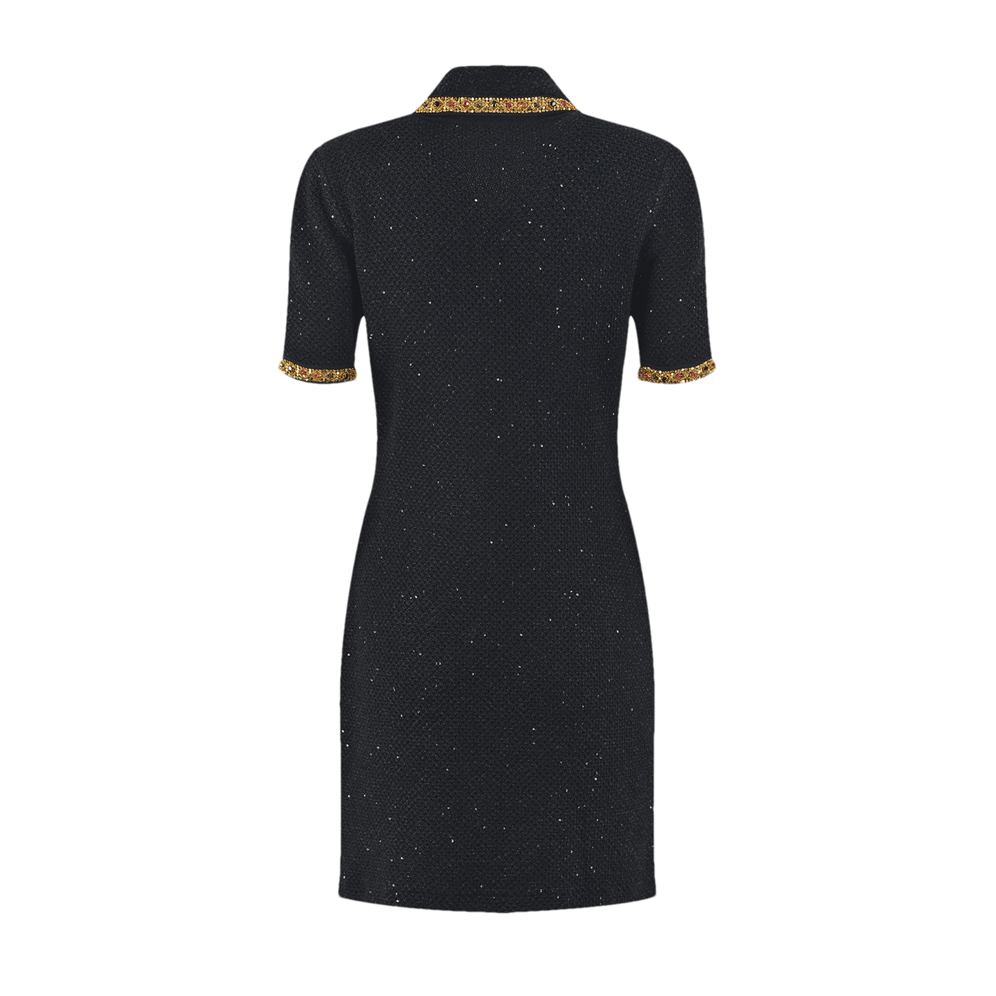 Héloïse sequin knitted dress