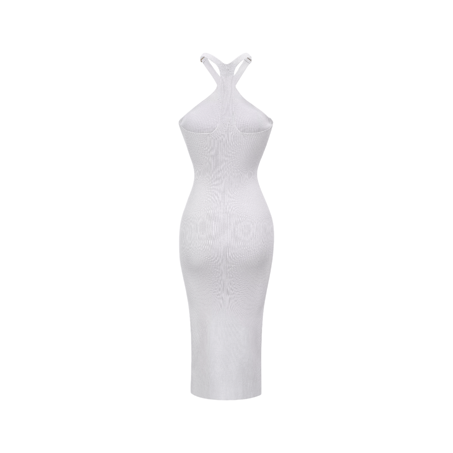 Margeaux halterneck cut-out midi dress