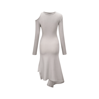 Mystique asymmetric cut-out mini dress