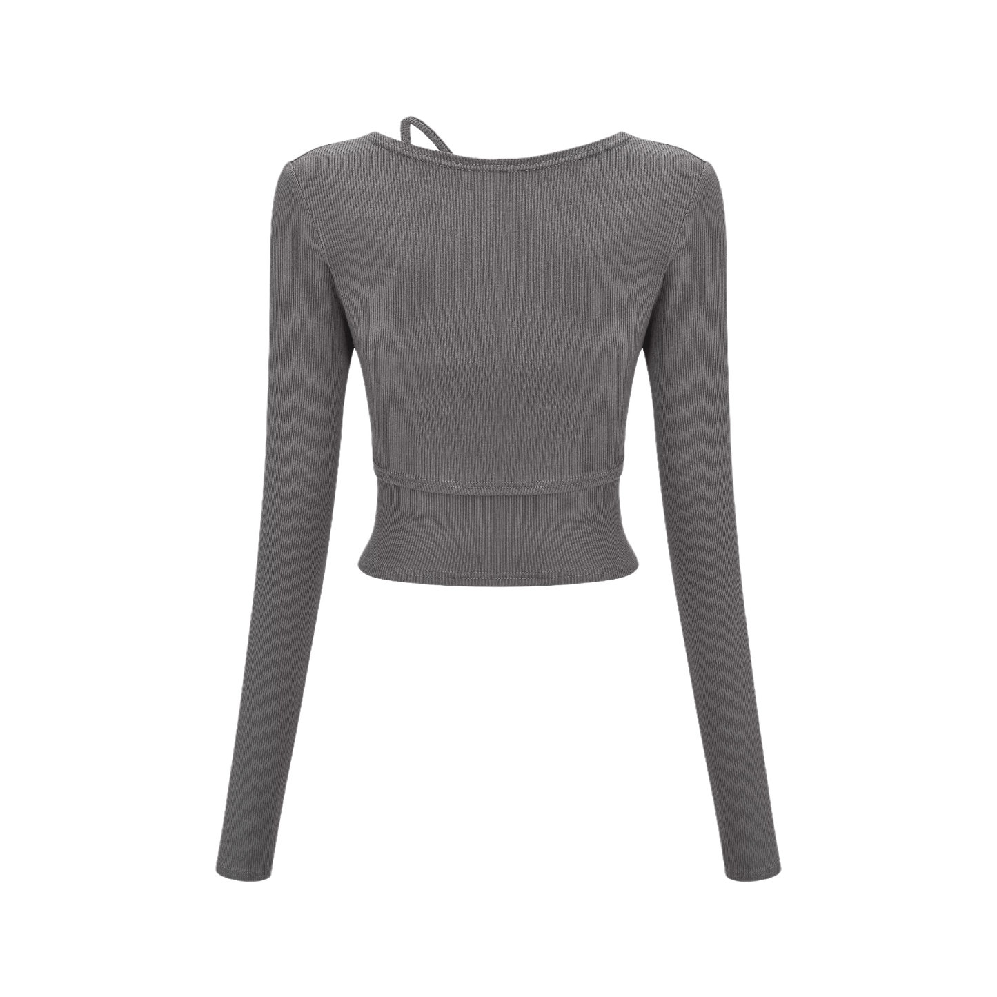 Leave the Door Open-scoop-neck spaghetti detail top