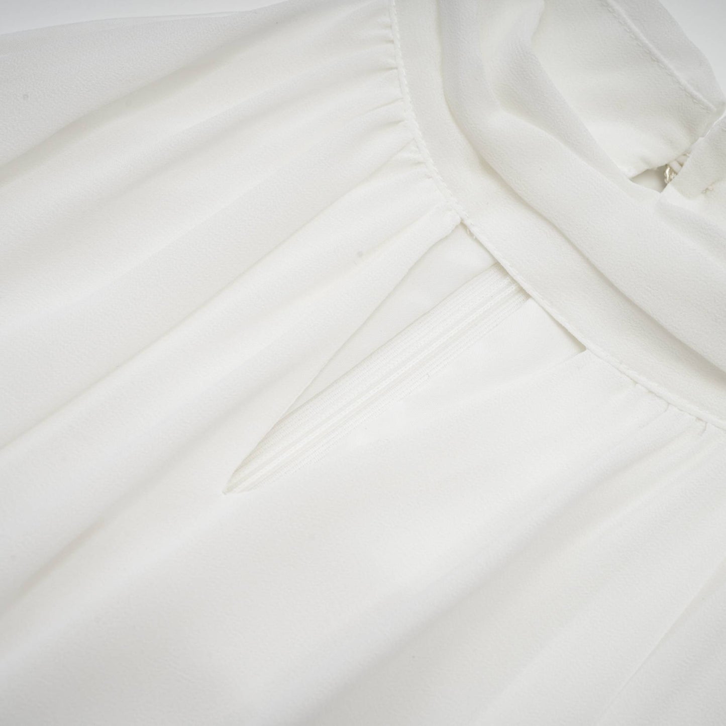 Marigold white halter floral hem dress
