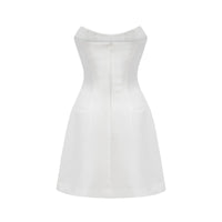 Melisande black embellished mini dress