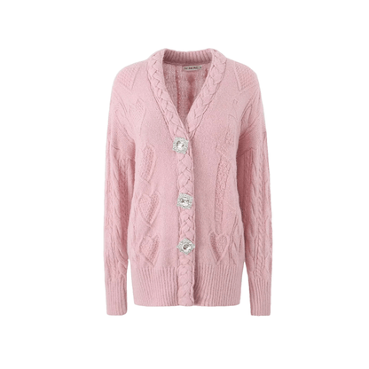 Nana knitted long jacket