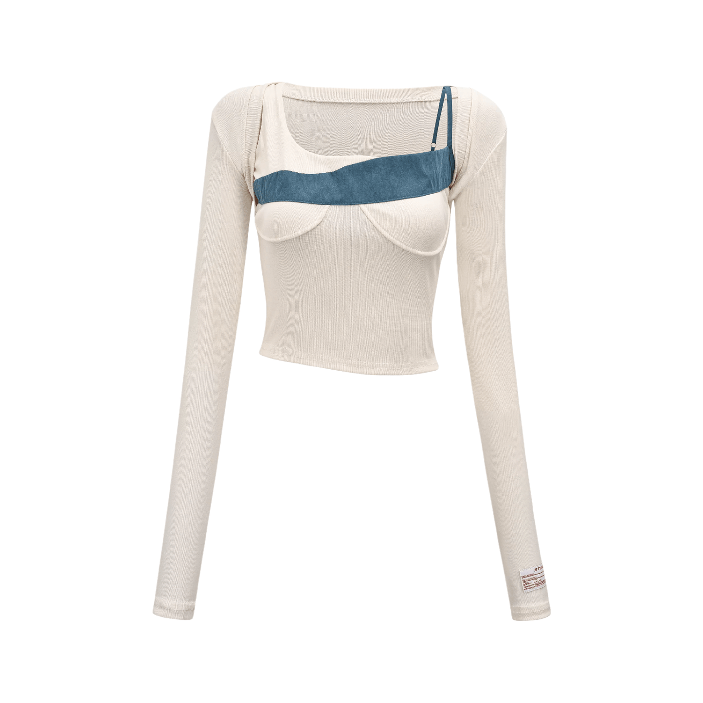 Star Wars-panelled two-piece crop top