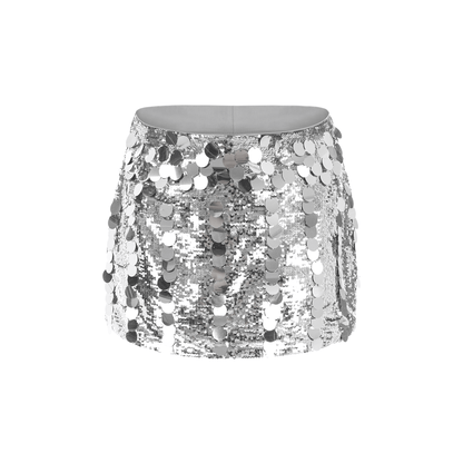 Viola sequin mini skirt