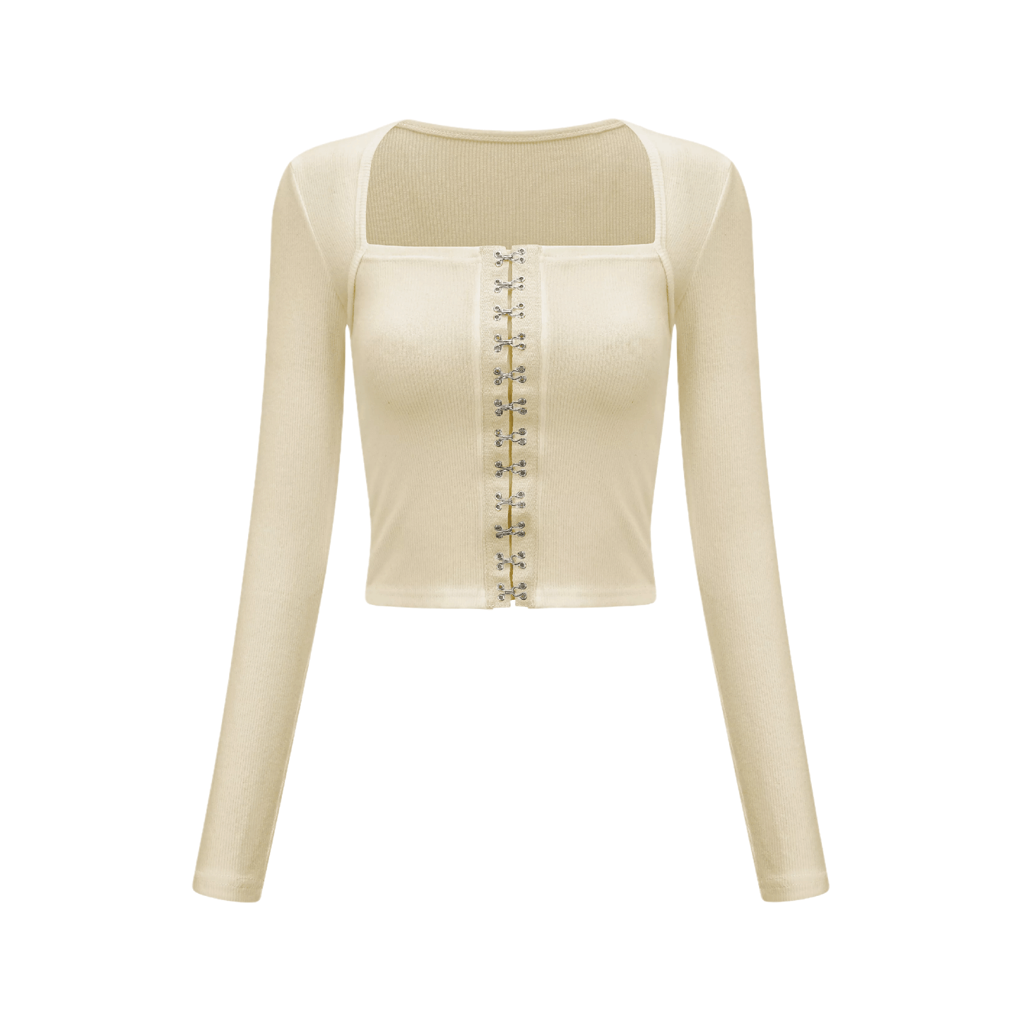 Dvora buckle-detail top