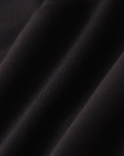 Black Contrast Slip Mini Dress