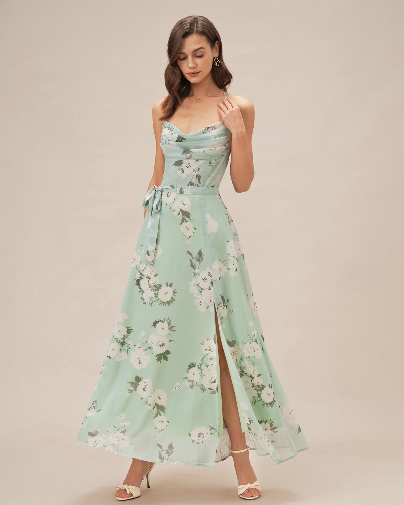 Women's Woven Polyester Maxi Dress Dresses - RIHOAS