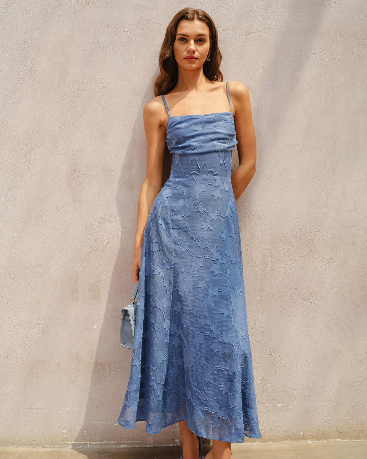 Women's Woven Polyester Maxi Dress Dresses - RIHOAS
