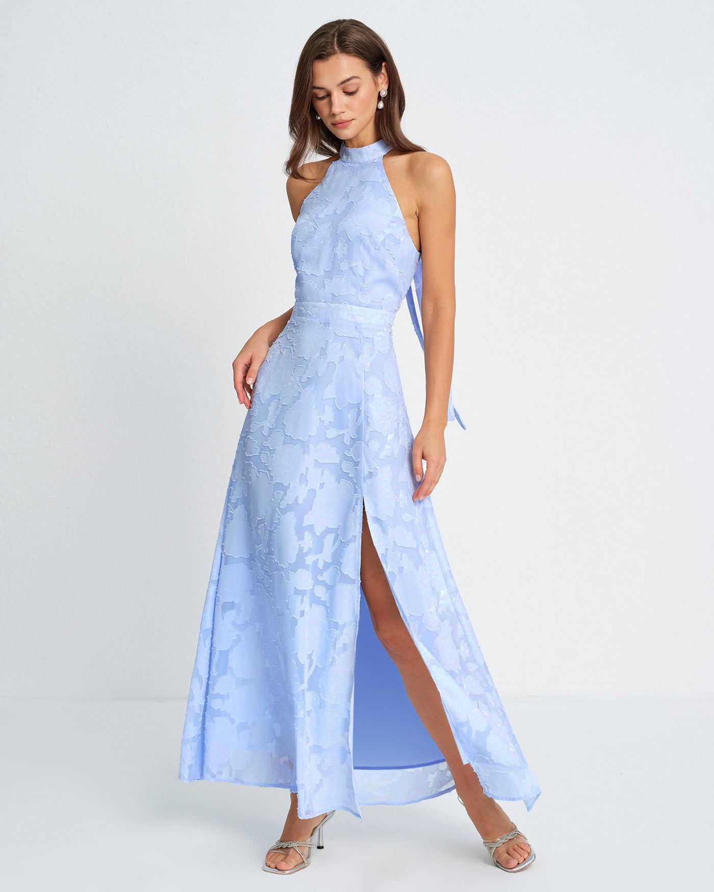 Women's Woven Polyester Maxi Dress Dresses - RIHOAS
