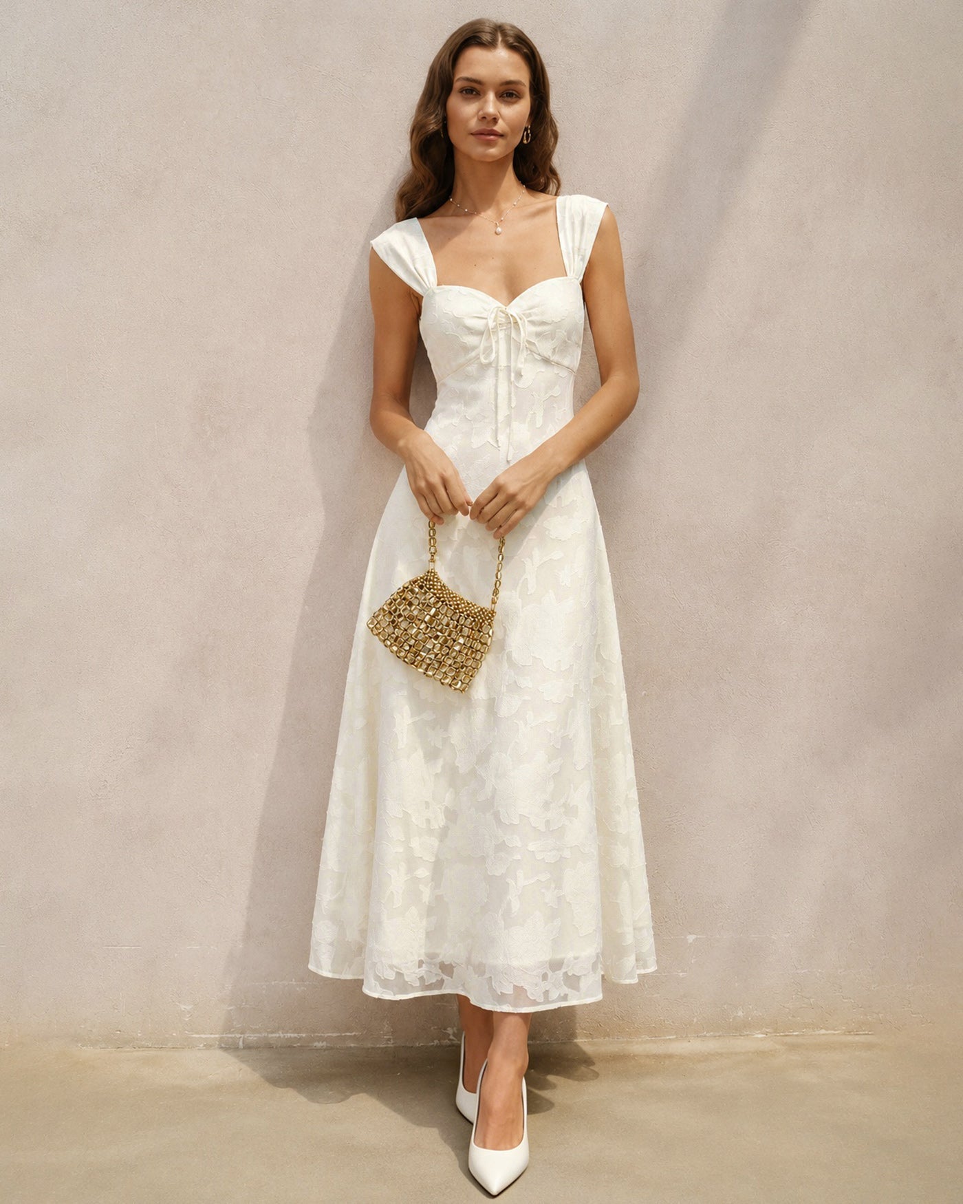 Women's Woven Polyester Maxi Dress Dresses - RIHOAS