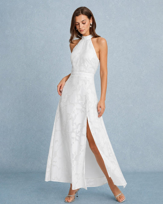 Women's Woven Polyester Maxi Dress Dresses - RIHOAS