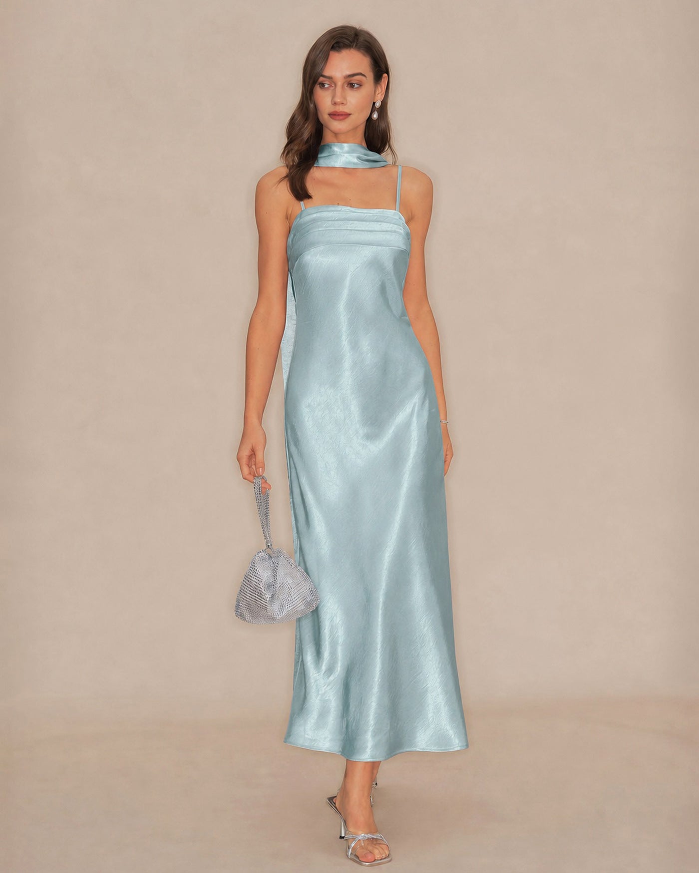 Women's Woven Polyester Maxi Dress Dresses - RIHOAS