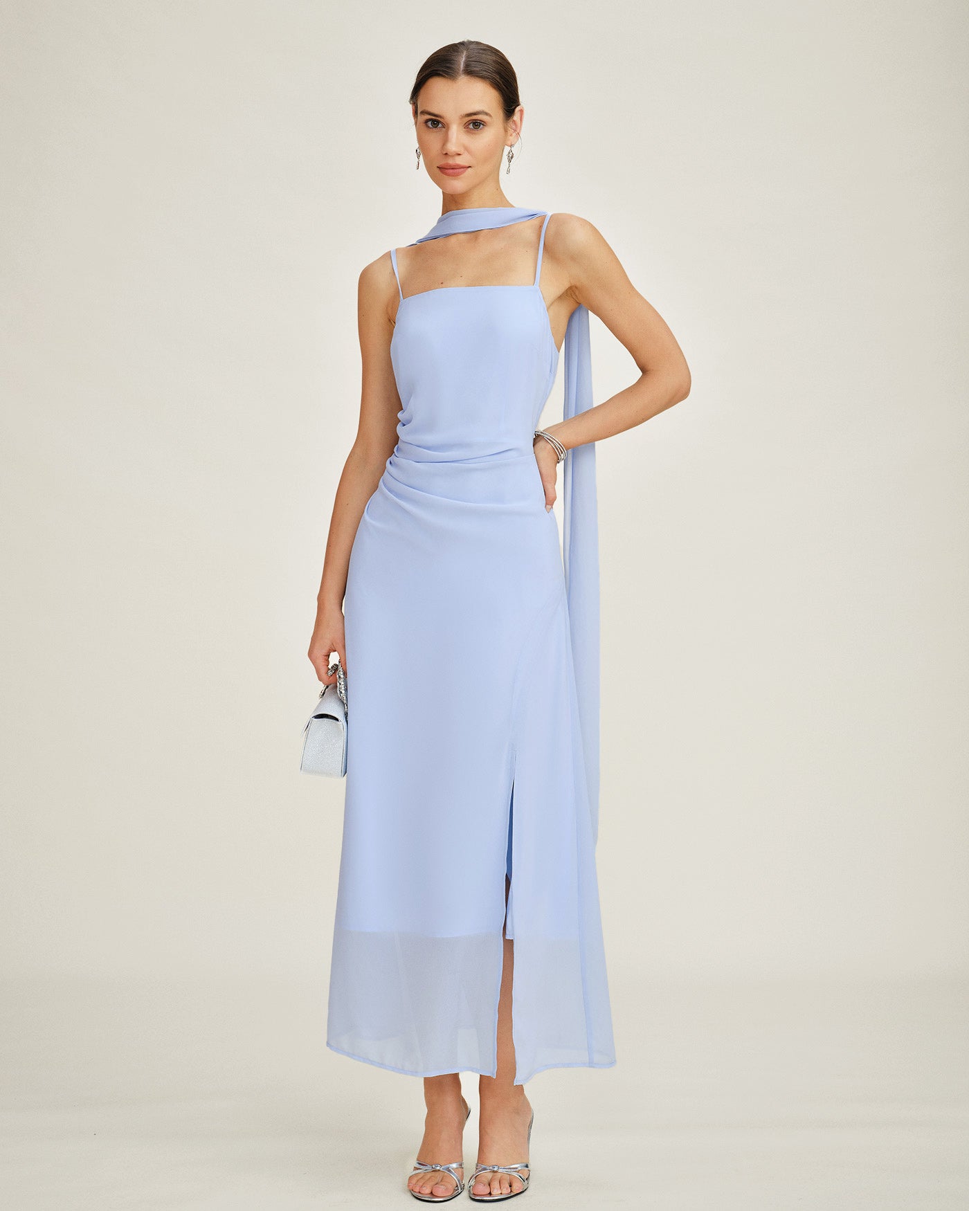 Women's Woven Polyester Maxi Dress Dresses - RIHOAS