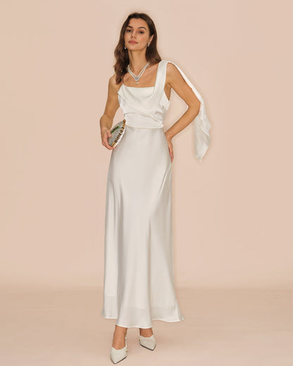Women's Woven Polyester Maxi Dress Dresses - RIHOAS