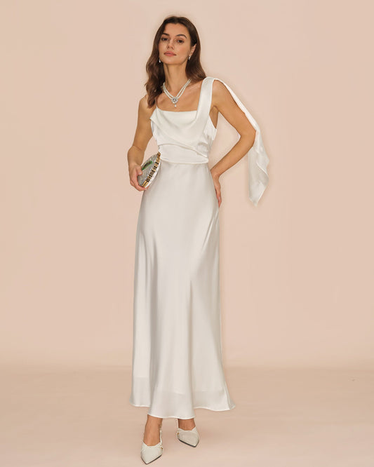 Women's Woven Polyester Maxi Dress Dresses - RIHOAS