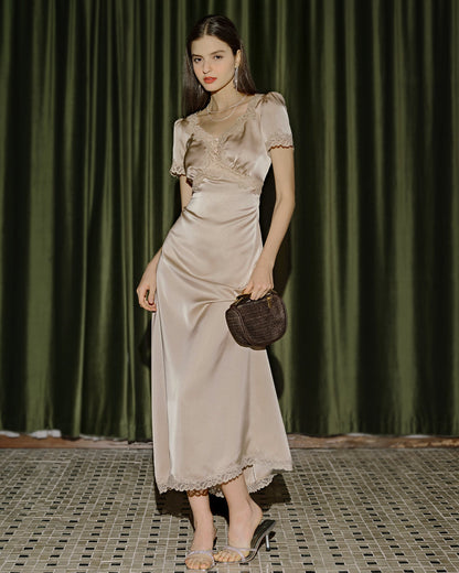 Women's Woven Polyester Maxi Dresses Dresses - RIHOAS
