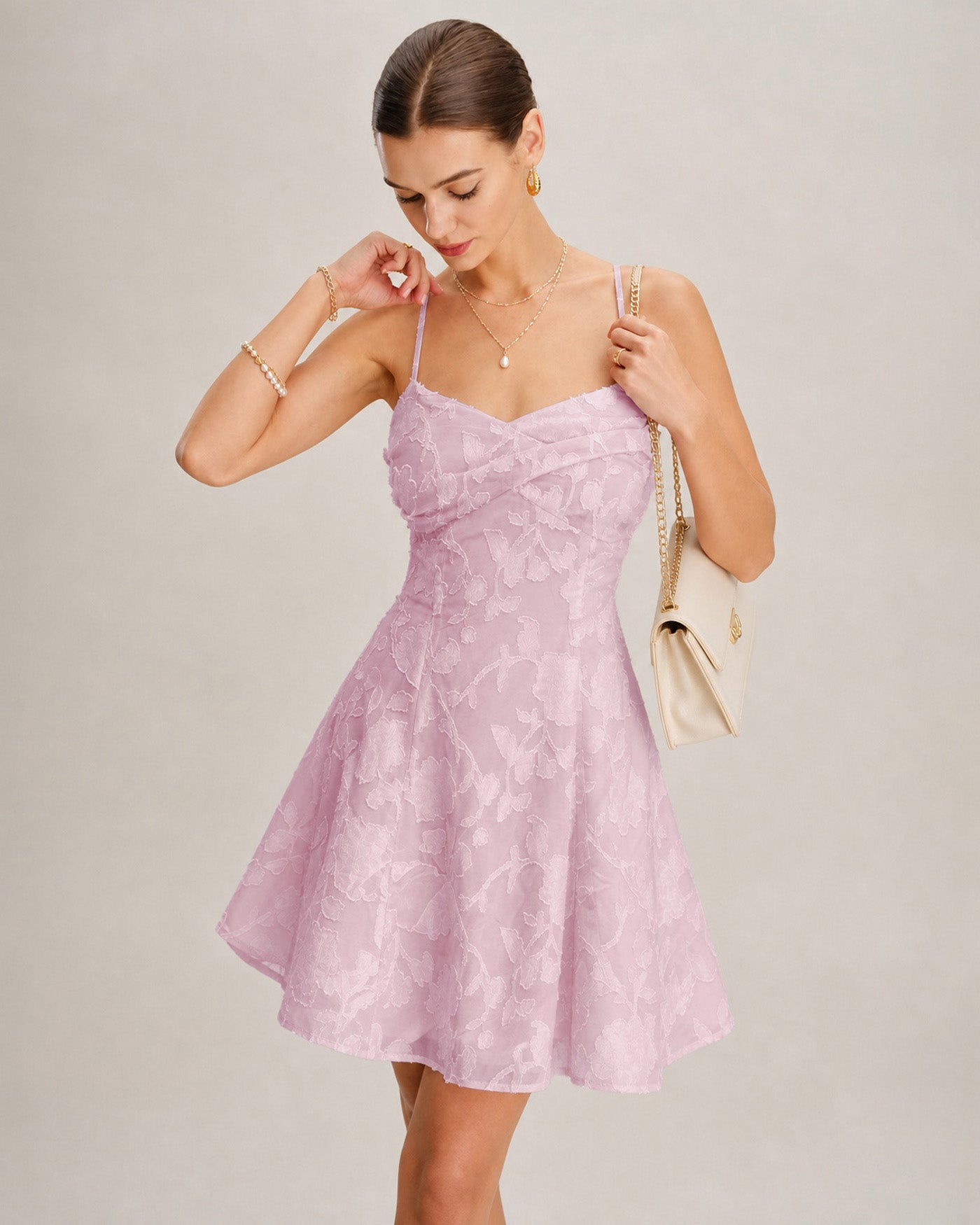 Women's Woven Polyester Mini Dresses Dresses - RIHOAS